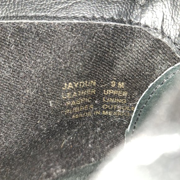 Steve Madden Jaydun Leather Suede Pointed Toe Black Bootie US size 9 - Picture 7 of 7